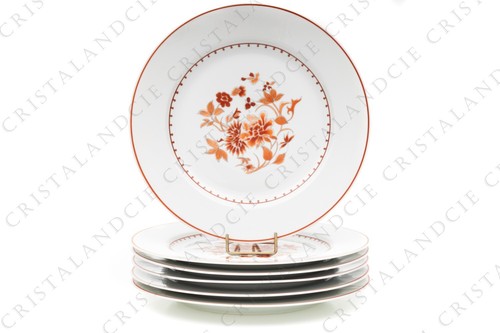 Six assiettes plates mandalay - six,
