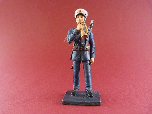 Soldat plomb marin - , avec
