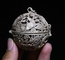 12CM Old Dynasty Miao Silver