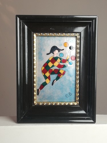 Tableau miniature arlequin - tableau,