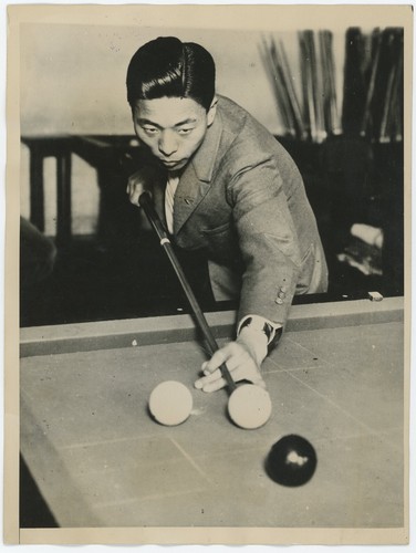 Fujiwara joueur billard - fujiwara,,