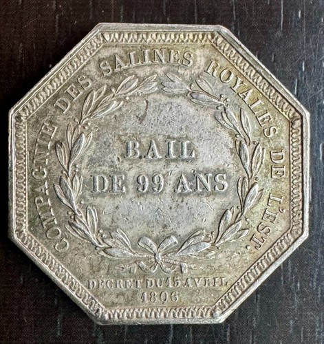 Jeton louis xviii 1814 1824 - -,