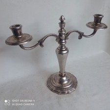 Bougeoir 2 branches anglais en