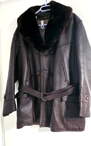 Blouson canadienne cuir - blouson/canadienne,