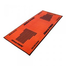 Tapis environnemental Biketek Garage Mat orange noir pour moto paddock Neuf