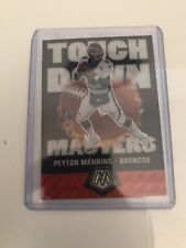 2020 Panini Mosaic Peyton Manning Touchdown Masters Silver Mosaic Prizm