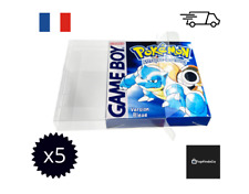 5 Etui Boitiers de Protection Crystal Box Jeux Game Boy / Color & Advance 0,3mm