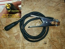 200A Mig Tig - 1.8m Ground Clamp Pour Miller Lincoln Esab Hobart Thermal Arc