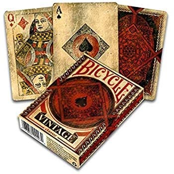 Jeu cartes vintage - de,