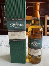 ARRAN Single Island Malt Scotch Whisky Finished Lepanto PX Brandy Cask BT250/705