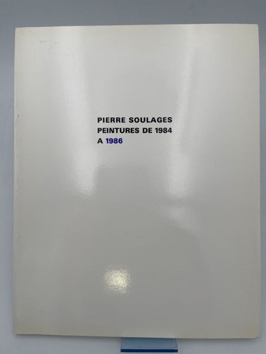 Pierre soulages peintures de - peintures,