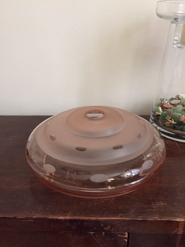 Ancien abat jour vintage - abat, en