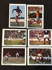LOT 6 CARTES CARD STENVAL FOOT