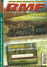 RMF N° 461 LES Y 7100-7400 DE MODEL LOCO /230 D DU NORD /TRAMWAY ALPES-MARITIMES