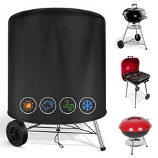 Housse de Barbecue Rond, Φ71*65cm Imperméable Housse Barbecue Exterieur à Gaz...