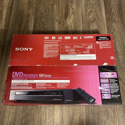 Sony rdr gx355 - sony, recorder