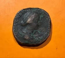 Sesterce - LUCILLE LVCILLAE AVG - ANTONINI AVG F. c. 164-166 Rome R1 Rare