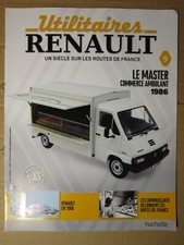 FASCICULE  9 UTILITAIRES RENAULT MASTER T35D COMMERCE AMBULANT 1986