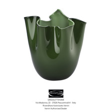 VENINI - Vase Fazzoletto Vert Pomme H CM 31 Code 700.00 - Revendeur