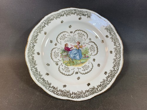Ancienne assiette - , en