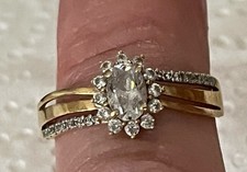 Élégante Bague Marguerite En
