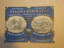 1880 publicité cdv benjamin - 1880.publicité,