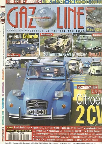 Gazoline 166 2cv renault - gazoline, /
