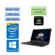Occasion - HP Zbook 15 G2 - Windows 10 - i7 16Go 500Go SSD - 15.6 - Webcam - K11