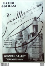 Publicite Cosmetique Roger &