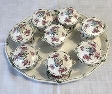 Ancien Service À Crème En Faïence Wedgwood