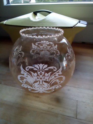 Globe verre tulipe - verre,