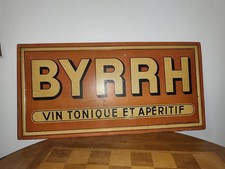 Plaque En Tôle "BYRRH" Vin