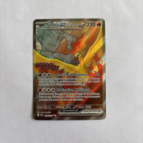 Carte pokemon sulfura - sulfura, de