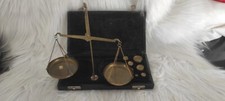 Balance Trébuchet de précision ancienne pour Bijoutier ou Apothicaire