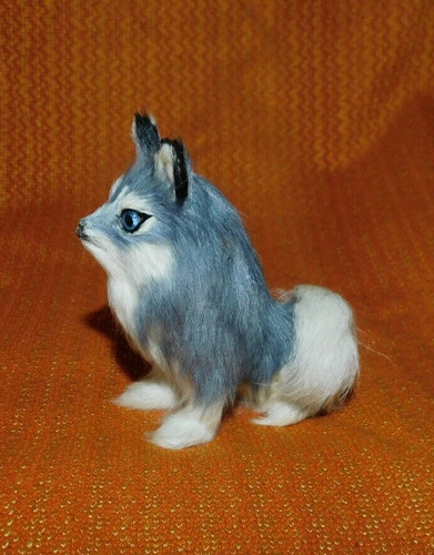 Ancien jouet peluche - jouet, chien