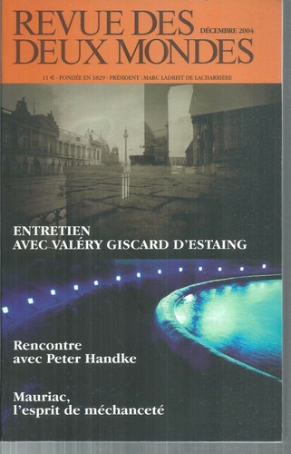 Revue des deux mondes - ., peter