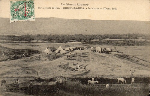 Cpa maroc sur - la, fez