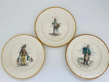 Lot de 3 Assiettes
