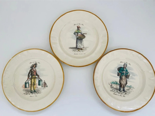 Lot assiettes - de, 3