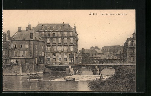 Cpa sedan pont - sedan,,