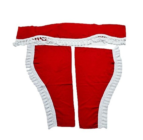 Rideaux rouges pour camions - rideaux,