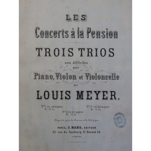Meyer louis trio op 2 - op,
