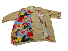 Chemise hawaïenne Poney Express Vodoo femmes maillot totem taille L #682h