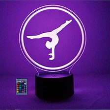 Créatif 3D Gymnastique Nuit