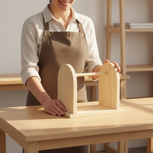 Porte ruban bois assemblage - porte-ruban,