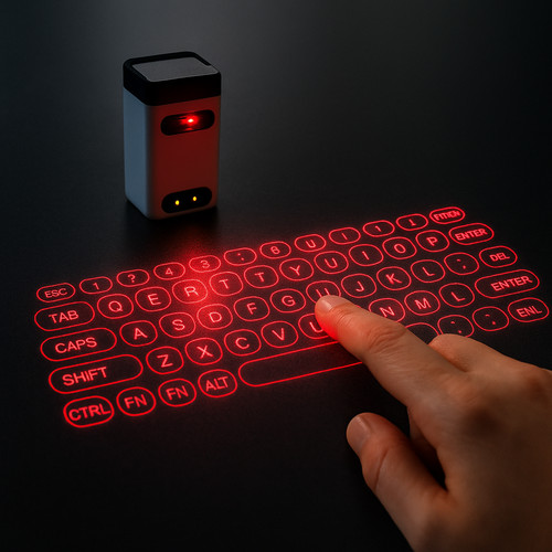 Clavier qwerty holographique - clavier,