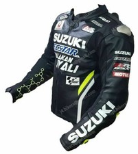 SUZUKI ECSTAR Veste en Cuir de
