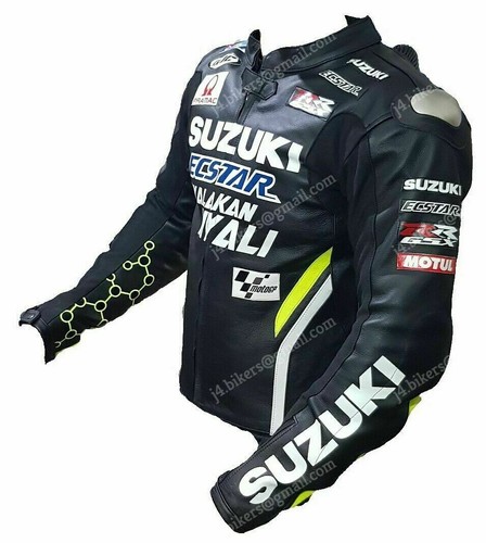 Suzuki ecstar veste cuir - suzuki,