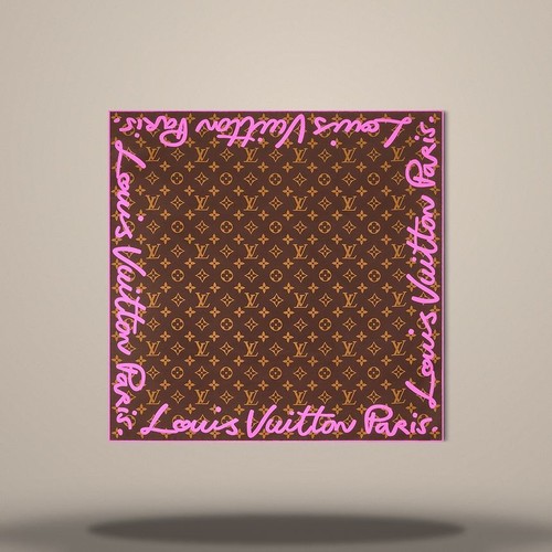 Louis vuitton carré script - carré,