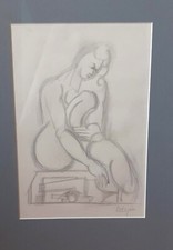 DESSIN au crayon  de Louis LATAPIE-v529bis-